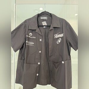 PLAYBOY Black Short Sleeve Shirt Jacket